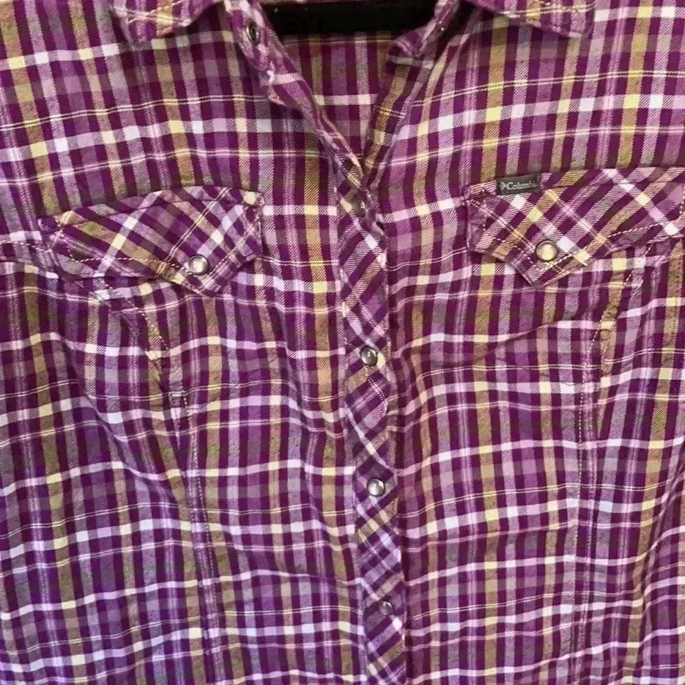 COLUMBIA SPORTSWEAR Women’s Flannel Shirt - Picture 4 of 10